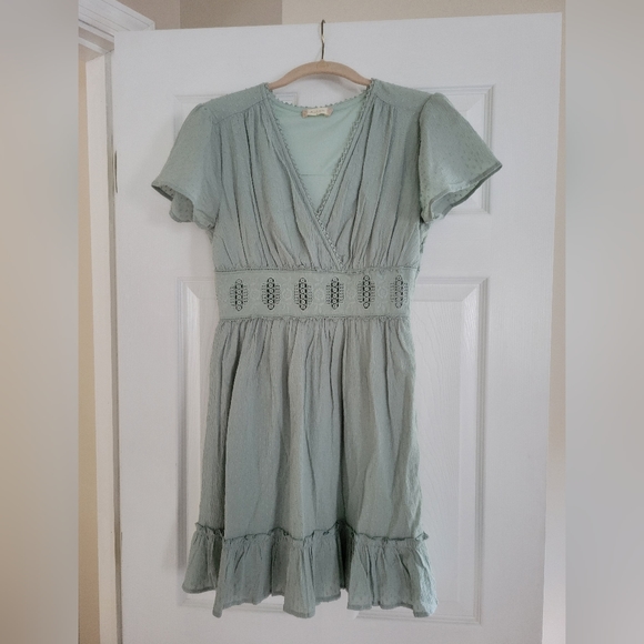 Altard State Small Sage Green Dress - Picture 1 of 8